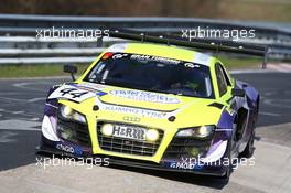 Marc Busch, Dennis Busch, TwinBusch Motorsport, Audi R8 LMS ultra 29.03.2014. VLN ADAC-Westfalenfahrt, Round 1, Nurburgring, Germany.