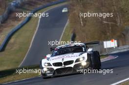 Jens Klingmann, Dominik Baumann, Martin Tomczyk, BMW Sports Trophy Team Schubert, BMW Z4 GT3 29.03.2014. VLN ADAC-Westfalenfahrt, Round 1, Nurburgring, Germany.