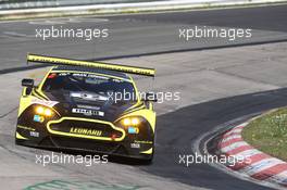 Stuart Leonard, Paul Wilson, Aston Martin Test Center, Aston Martin V12 Vantage GT3 12.04.2014. VLN DMV 4-Stunden-Rennen, Round 2, Nurburgring, Germany.