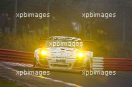 Frederic Makowiecki, Otto Klohs, Manthey Racing, Porsche 911 GT3 R 25.10.2014. VLN RVLN DMV Münsterlandpokal, Round 10, Nurburgring, Germany.