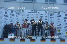 Podium 25.10.2014. VLN RVLN DMV Münsterlandpokal, Round 10, Nurburgring, Germany.