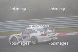 Antti Buri, Kari-Pekka Laaksonen, Porsche 911 GT3 Cup 25.10.2014. VLN RVLN DMV Münsterlandpokal, Round 10, Nurburgring, Germany.