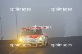 Steve Jans, Christopher Mies, Adam Osieka, GetSpeed Performance, Porsche 911 GT3 Cup 25.10.2014. VLN RVLN DMV Münsterlandpokal, Round 10, Nurburgring, Germany.