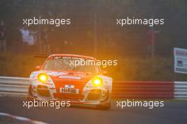 Sabine Schmitz, Patrick Huisman, Frank Stippler, Klaus Abbelen, Frikadelli Racing Team, Porsche 911 GT3 R 25.10.2014. VLN RVLN DMV Münsterlandpokal, Round 10, Nurburgring, Germany.