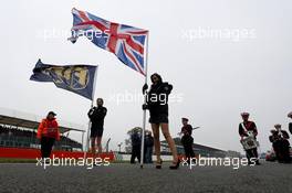 Gridgirls 20.04.2014, FIA World Endurance Championship, Round 1, Silverstone, England, Sunday.