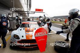 ps #95 Kristian Poulsen (DEN) David Heinemeir Hansson (DEN) Nikki Thiim (DEN) Aston Martin Racing Aston Martin Vantage V8 20.04.2014, FIA World Endurance Championship, Round 1, Silverstone, England, Sunday.