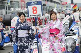 Grid girls. 12.10.2014. FIA World Endurance Championship, Round 5, Six Hours of Fuji, Fuji, Japan, Sunday.