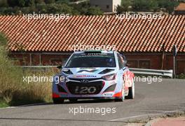 Hayden Paddon, John Kennard (Hyundai i20 WRC, #20 Hyundai Motorsport N) 23-26.10.2014. World Rally Championship, Rd 12,  Rally de Espana, Salou, Spain.