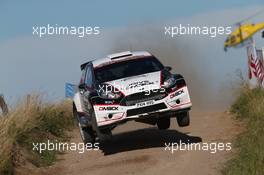 Jari Ketomaa (FIN) Kaj Lindstrom (FIN), Ford Fiesta R5 26-29.06.2014. World Rally Championship, Rd 7, Rally Poland, Mikolajki, Poland.