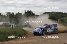 Michal Solowow (POL) Maciej Baran (POL), Ford Fiesta WRC 26-29.06.2014. World Rally Championship, Rd 7, Rally Poland, Mikolajki, Poland.