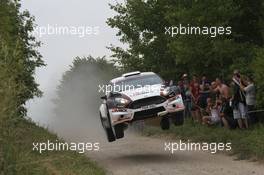 Jari Ketomaa (FIN) Kaj Lindstrom (FIN), Ford Fiesta R5 26-29.06.2014. World Rally Championship, Rd 7, Rally Poland, Mikolajki, Poland.