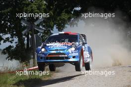 Michal Solowow (POL) Maciej Baran (POL), Ford Fiesta WRC 26-29.06.2014. World Rally Championship, Rd 7, Rally Poland, Mikolajki, Poland.