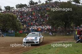 Sebastien Ogier, Julien Ingrassia (Volkswagen Polo WRC #8, Volkswagen Motorsport) 02-06.04.2014. World Rally Championship, Rd 4, Rally Portugal, Faro, Portugal