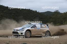 Jari-Matti Latvala,  Miikka Anttila (Volkswagen Polo WRC #7, Volkswagen Motorsport) 02-06.04.2014. World Rally Championship, Rd 4, Rally Portugal, Faro, Portugal