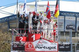 Podium 02-06.04.2014. World Rally Championship, Rd 4, Rally Portugal, Faro, Portugal