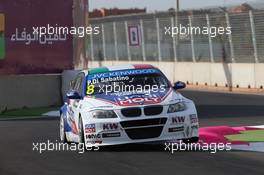   Race 2, Pasquale Di Sabatino (ITA) BMW 320 TC, Liqui Moly Team Engstler   13.04.2014. World Touring Car Championship, Rounds 01 and 02, Marrakech, Morocco.