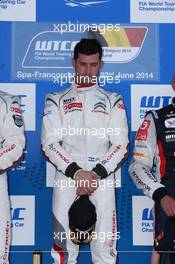 podium 22.06.2014. World Touring Car Championship, Rounds 13 and 14, Spa-Francorchamps, Belgium.