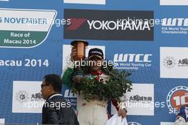 3rd race 1 Gabriele Tarquini (ITA), Honda Civic WTCC, Team Castrol Honda WTCC 16.11.2014. World Touring Car Championship, Rounds 23 and 24, Macau, China.