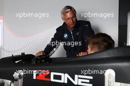 Dieter Hackfort -  07.07.2015  BMW Motorsport Junior Program, Silverstone, UK  - izone Simulator training - This image is copyright free for editorial use. © Copyright: BMW AG