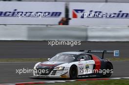#75 ISR (CZE) AUDI R8 LMS ULTRAMARCO BONANOMI (ITA) FILIP SALAQUADRA (CZE) FREDERIC VERVISH (BEL) 19-20.09.2015. Blancpain Endurance Series, Rd 6, Nurburgring, Germany.