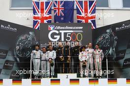 #58 VON RYAN RACING (NZL) MCLAREN 650 S GT3 SHANE VAN GISBERGEN (NZL) ROB BELL (GBR) KEVIN ESTRE (FRA) 19-20.09.2015. Blancpain Endurance Series, Rd 6, Nurburgring, Germany.