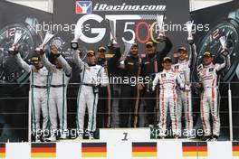 #58 VON RYAN RACING (NZL) MCLAREN 650 S GT3 SHANE VAN GISBERGEN (NZL) ROB BELL (GBR) KEVIN ESTRE (FRA) 19-20.09.2015. Blancpain Endurance Series, Rd 6, Nurburgring, Germany.