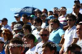 CROWD 04.05.2015. Blancpain Sprint Series, Rd 4, Moscow, Russia, Saturday.
