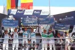 #1 BELGIAN AUDI CLUB TEAM WRT (BEL) AUDI R8 LMS ULTRA GT3 LAURENS VANTHOOR (BEL) ROBIN FRIJNS (NDL) 05-07.09.2015. Blancpain Sprint Series, Rd 5, Portimao, Portugal