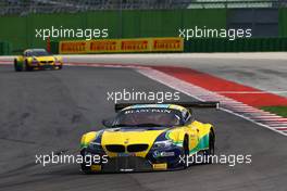 #77 BMW SPORTS TROPHY TEAM BRASIL (BRA) BMW Z4 GT3 ATILA ABREU (BRA) VALDENO BRITO (BRA) 02-04.10.2015. Blancpain Sprint Series, Rd 6, Misano, Italy.
