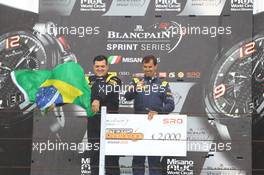 PITSTOP CHALLENGE WINNERS BMW TEAM BRAZIL (BRA) 02-04.10.2015. Blancpain Sprint Series, Rd 6, Misano, Italy.