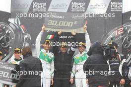 #333 RINALDI RACING (DEU) FERRARI 458 ITALIA GT3 MARCO SEEFRIED (DEU) NORBERT SIEDLER (AUT) 02-04.10.2015. Blancpain Sprint Series, Rd 6, Misano, Italy.
