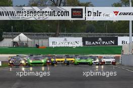 #333 RINALDI RACING (DEU) FERRARI 458 ITALIA GT3 MARCO SEEFRIED (DEU) NORBERT SIEDLER (AUT) 02-04.10.2015. Blancpain Sprint Series, Rd 6, Misano, Italy.