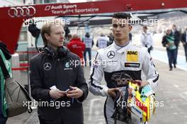 Pascal Wehrlein (GER) HWA AG Mercedes-AMG C63 DTM 02.05.2015, DTM Round 1, Hockenheimring, Germany, Friday, Free Practice.