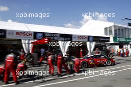 Pitstop, Miguel Molina (ESP) Audi Sport Team Abt Audi RS 5 DTM 28.06.2015, DTM Round 3, Norisring, Germany, Qualifying 2, Sunday.