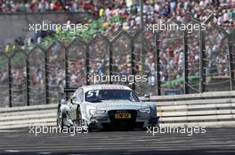 Nico Müller (SUI) Audi Sport Team Rosberg Audi RS 5 DTM 28.06.2015, DTM Round 3, Norisring, Germany, Race 2, Sunday.