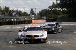 Robert Wickens (CAN) HWA AG Mercedes-AMG C63 DTM 28.06.2015, DTM Round 3, Norisring, Germany, Race 2, Sunday.