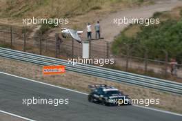 Bruno Spengler (CAN) BMW Team MTEK BMW M4 DTM; seagul;  11.07.2015, DTM Round 4, Zandvoort, Netherlands, Qualifying 1, Saturday.
