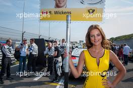 grid girl;  11.07.2015, DTM Round 4, Zandvoort, Netherlands, Race 1, Saturday.