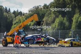 The Car of Mattias Ekstroem (SWE), Audi Sport Team Abt Sportsline, Audi A5 DTM 29.08.2015, DTM Round 6, Moscow Raceway, Russia, Friday.