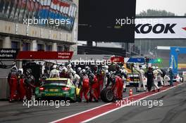 Pitlane Action. 11.09.2015, DTM Round 7, Motorsport Arena, Oschersleben, Germany, Friday.
