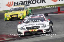 Paul Di Resta (GBR) HWA AG Mercedes-AMG C63 DTM 11.09.2015, DTM Round 7, Motorsport Arena, Oschersleben, Germany, Friday.