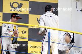 Podium, Bruno Spengler (CAN) BMW Team MTEK BMW M4 DTM 12.09.2015, DTM Round 7, Motorsport Arena, Oschersleben, Germany, Race 1, Saturday.