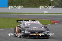 Pascal Wehrlein (GER) HWA AG Mercedes-AMG C63 DTM 13.09.2015, DTM Round 7, Motorsport Arena, Oschersleben, Germany, Race 2, Sunday.