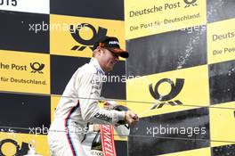 Podium, Maxime Martin (BEL) BMW Team RMG BMW M4 DTM 26.09.2015, DTM Round 8, Nürburgring, Germany, Saturday, Race 1.