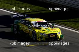 Mike Rockenfeller (GER) Audi Sport Team Phoenix Audi RS 5 DTM 27.09.2015, DTM Round 8, Nürburgring, Germany, Sunday, Qualifying 2.