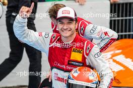 Winner Timo Scheider (GER) Audi Sport Team Phoenix Audi RS 5 DTM 17.10.2015, DTM Round 9, Hockenheimring, Germany, Saturday, Race 1.