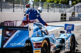 Michael Munemann (GBR) James Winslow (GBR) Andrea Roda (ITA) ALGARVE PRO RACING Ligier JS P2 - Nissan  05.-06.09.2015. ELMS Round 4, Paul Ricard, France.