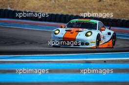 Michael Wainwright (GBR) Adam Carroll (GBR) Daniel Brown (GBR) GULF RACING UK Porsche 911 RSR 05.-06.09.2015. ELMS Round 4, Paul Ricard, France.