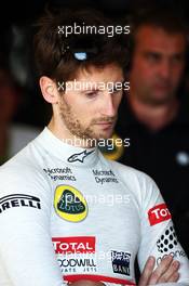 Romain Grosjean (FRA) Lotus F1 Team. 13.03.2015. Formula 1 World Championship, Rd 1, Australian Grand Prix, Albert Park, Melbourne, Australia, Practice Day.