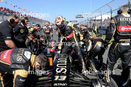 Pastor Maldonado (VEN), Lotus F1 Team  15.03.2015. Formula 1 World Championship, Rd 1, Australian Grand Prix, Albert Park, Melbourne, Australia, Race Day.